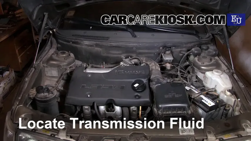 2002 Lada 110 GLI 1.5L 4 Cyl. Liquide de transmission Vérifier le niveau de liquide